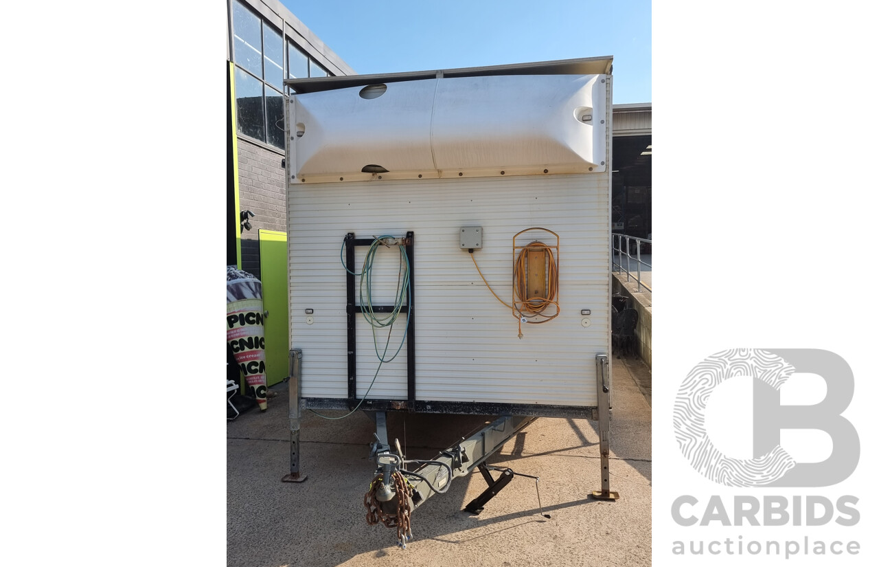 2012 Traymark 'Arrow Energy' Dual Axle Mobile Site Shed/Caravan (Donger) - VIN: 6K9TRAYMKCC017005