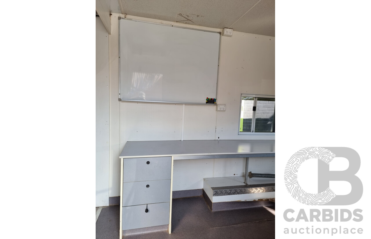 2012 Traymark 'Arrow Energy' Dual Axle Mobile Site Shed/Caravan (Donger) - VIN: 6K9TRAYMKCC017005