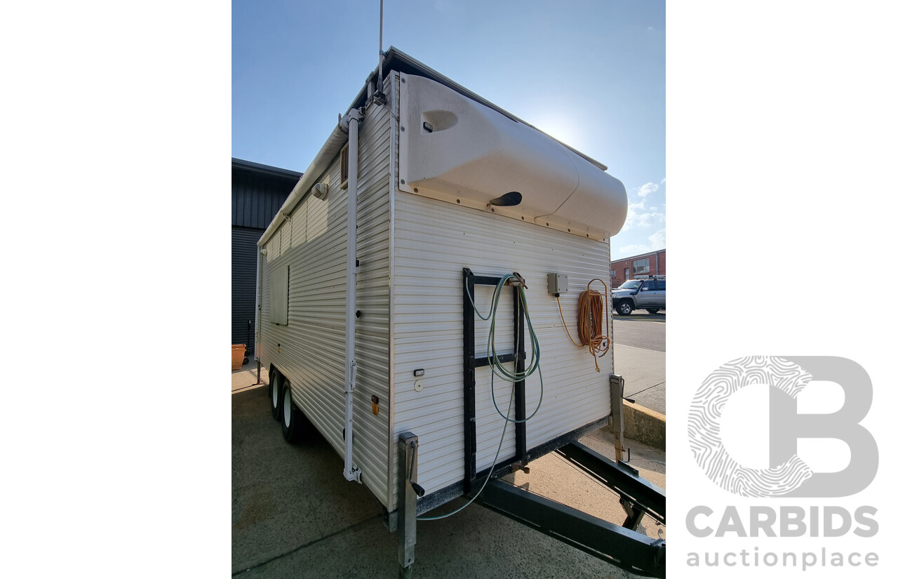 2012 Traymark 'Arrow Energy' Dual Axle Mobile Site Shed/Caravan (Donger) - VIN: 6K9TRAYMKCC017005