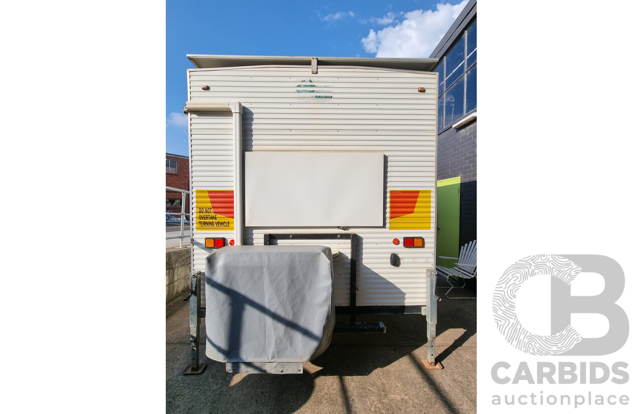 2012 Traymark 'Arrow Energy' Dual Axle Mobile Site Shed/Caravan (Donger) - VIN: 6K9TRAYMKCC017005