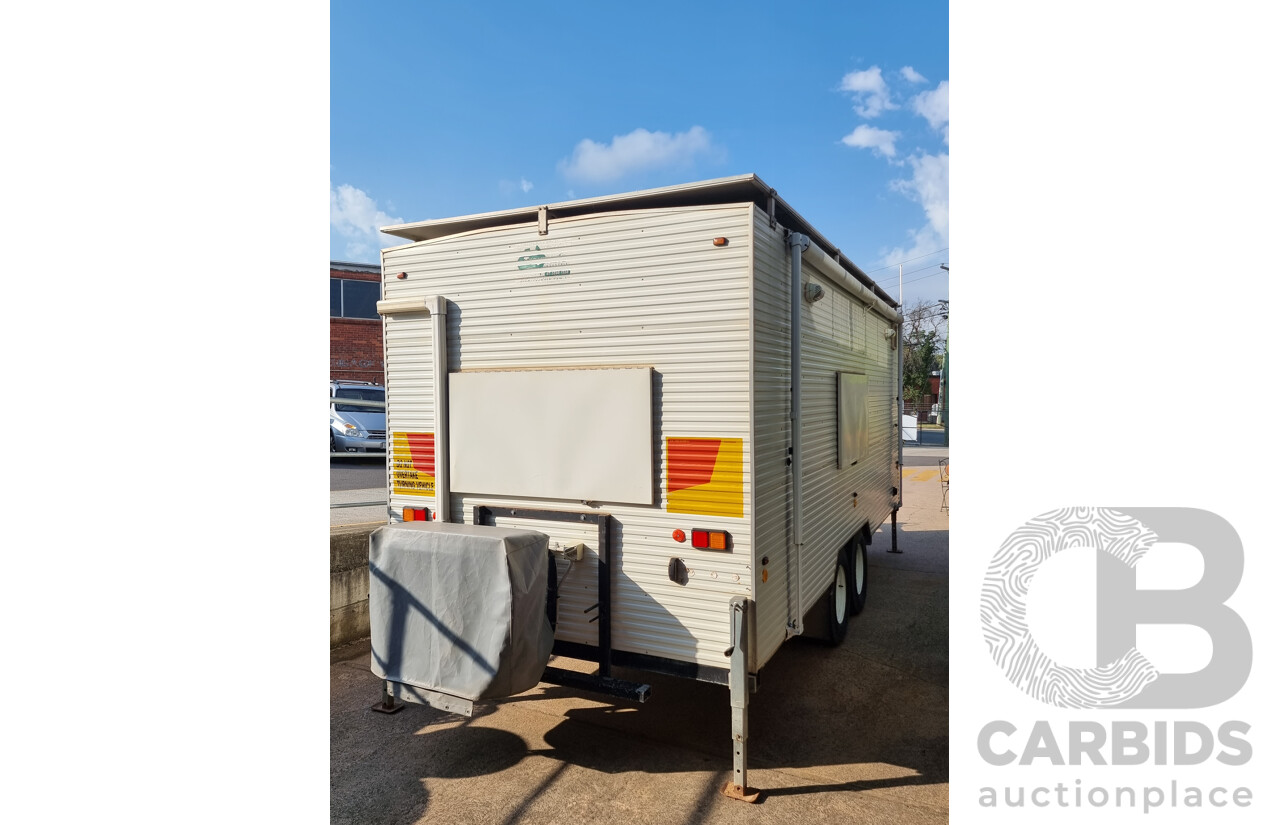 2012 Traymark 'Arrow Energy' Dual Axle Mobile Site Shed/Caravan (Donger) - VIN: 6K9TRAYMKCC017005