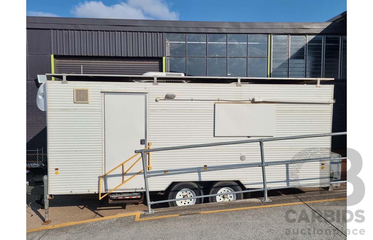 2012 Traymark 'Arrow Energy' Dual Axle Mobile Site Shed/Caravan (Donger) - VIN: 6K9TRAYMKCC017005