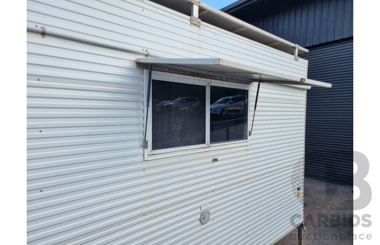 2012 Traymark 'Arrow Energy' Dual Axle Mobile Site Shed/Caravan (Donger) - VIN: 6K9TRAYMKCC017005