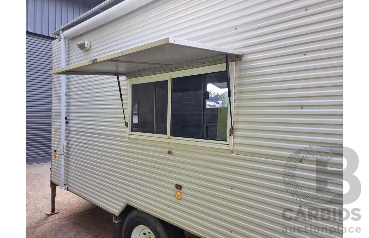 2012 Traymark 'Arrow Energy' Dual Axle Mobile Site Shed/Caravan (Donger) - VIN: 6K9TRAYMKCC017005