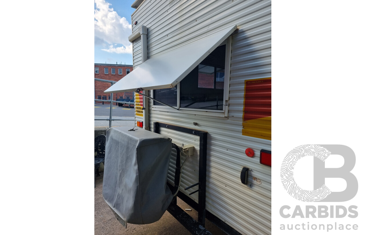 2012 Traymark 'Arrow Energy' Dual Axle Mobile Site Shed/Caravan (Donger) - VIN: 6K9TRAYMKCC017005