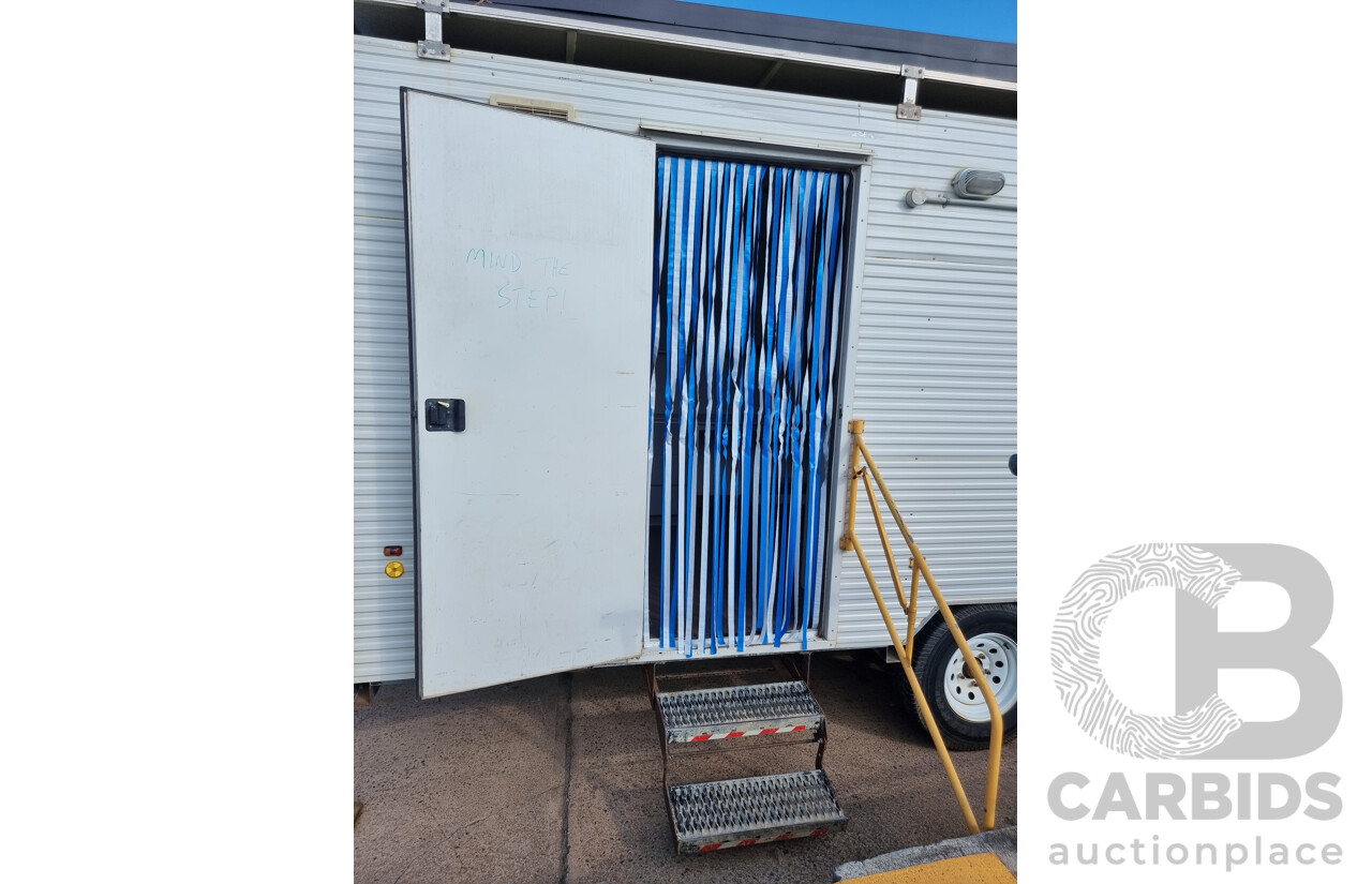 2012 Traymark 'Arrow Energy' Dual Axle Mobile Site Shed/Caravan (Donger) - VIN: 6K9TRAYMKCC017005