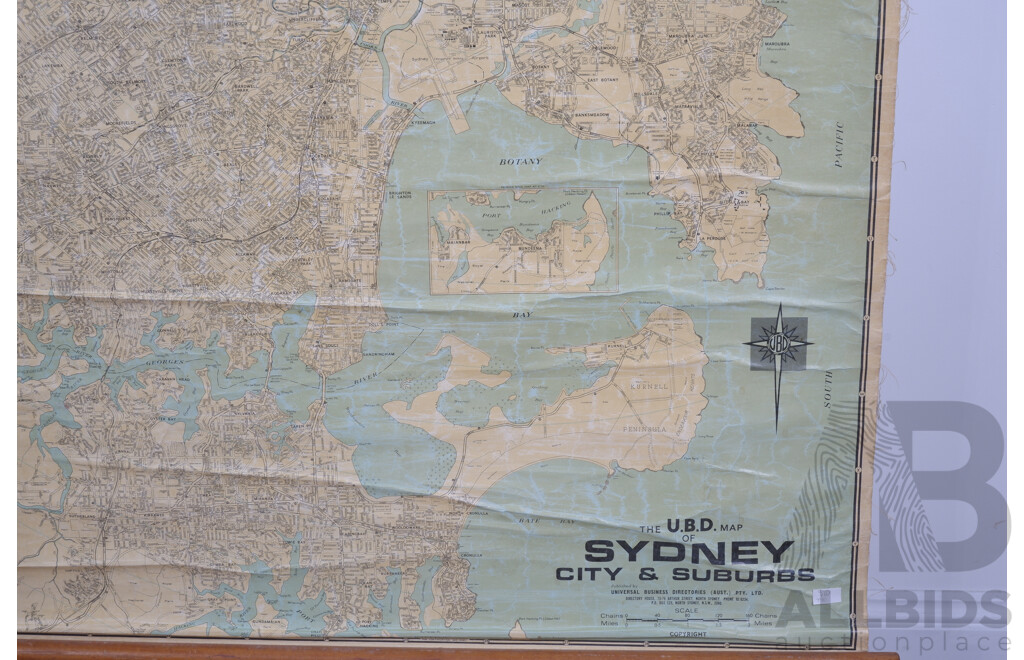 Classroom Map of UBD Sydney City & Surrounds