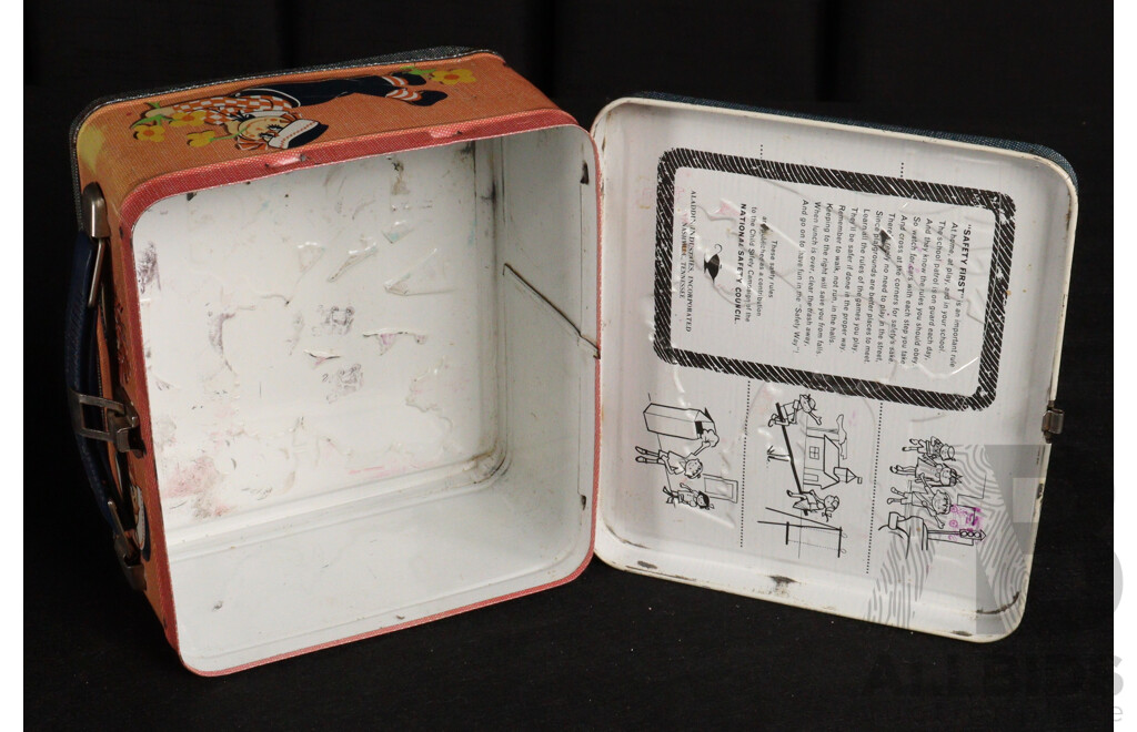 Vintage Aladdin Industries Raggedy Ann and Andy Steel Lunch Box