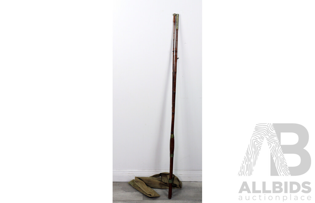 Vintage Bamboo Fly Fishing Rod