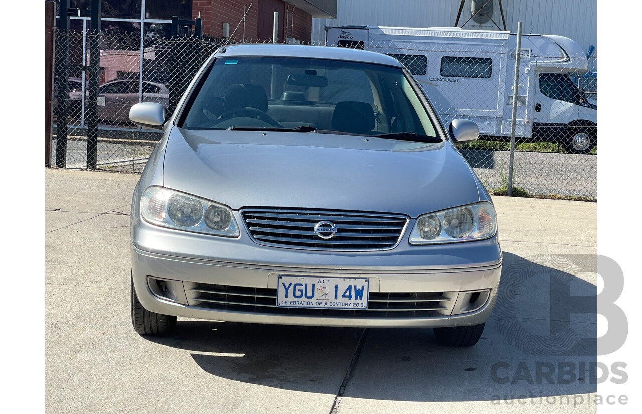 5/2005 Nissan Pulsar ST N16 MY04 4d Sedan Silver 1.8L