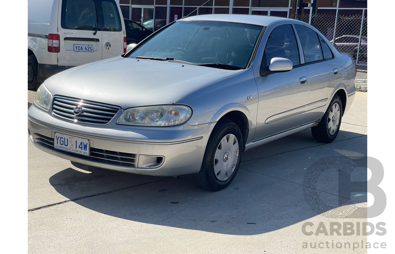 5/2005 Nissan Pulsar ST N16 MY04 4d Sedan Silver 1.8L