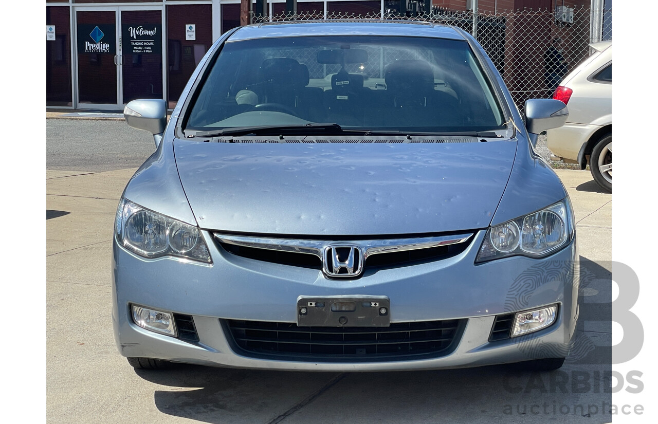 12/2006 Honda Civic Sport 40 4d Sedan Blue 2.0L