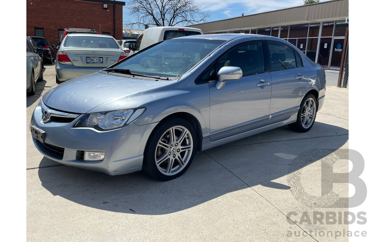 12/2006 Honda Civic Sport 40 4d Sedan Blue 2.0L