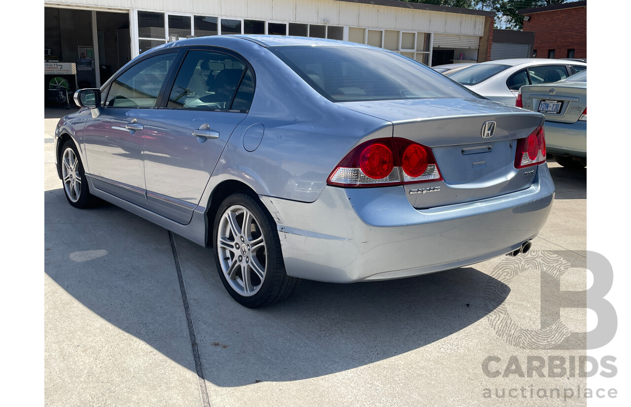 12/2006 Honda Civic Sport 40 4d Sedan Blue 2.0L