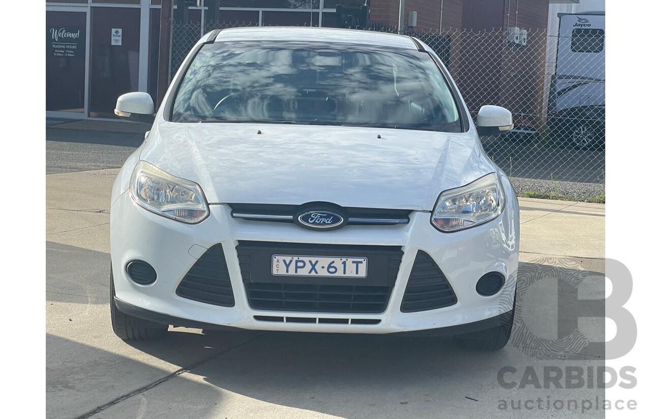 1/2013 Ford Focus Ambiente LW MK2 4d Sedan White 1.6L