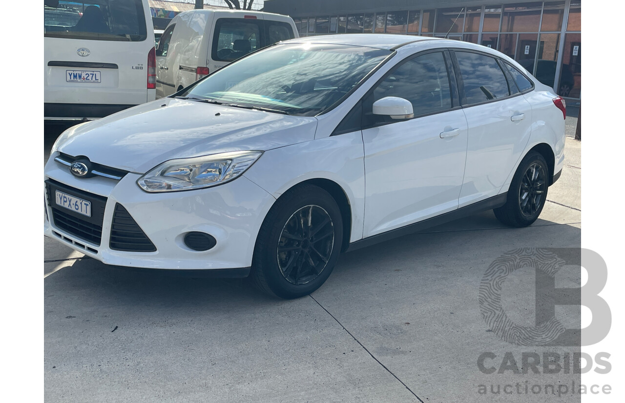 1/2013 Ford Focus Ambiente LW MK2 4d Sedan White 1.6L
