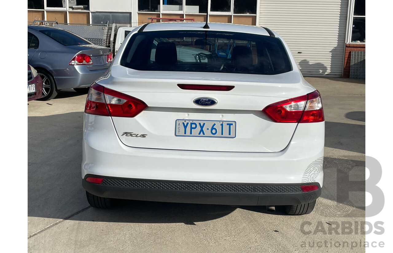 1/2013 Ford Focus Ambiente LW MK2 4d Sedan White 1.6L
