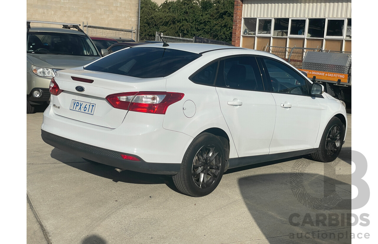 1/2013 Ford Focus Ambiente LW MK2 4d Sedan White 1.6L