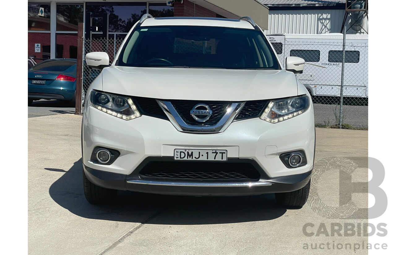 11/2014 Nissan X-Trail Ti (4x4) T32 4d Wagon White 2.5L