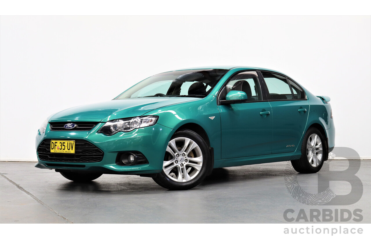 8/2012 Ford Falcon XR6 (lpi) FG UPGRADE 4d Sedan Green 4.0L