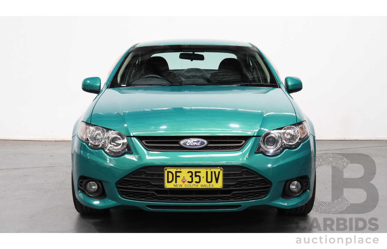 8/2012 Ford Falcon XR6 (lpi) FG UPGRADE 4d Sedan Green 4.0L