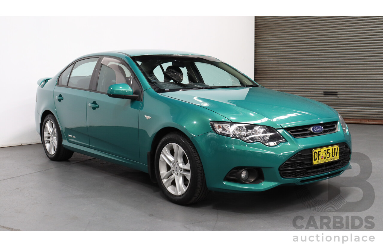 8/2012 Ford Falcon XR6 (lpi) FG UPGRADE 4d Sedan Green 4.0L