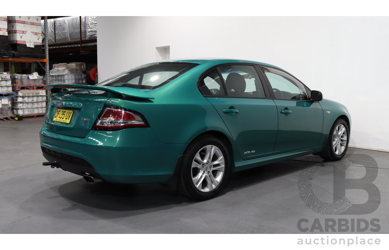 8/2012 Ford Falcon XR6 (lpi) FG UPGRADE 4d Sedan Green 4.0L