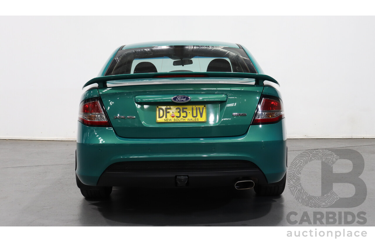 8/2012 Ford Falcon XR6 (lpi) FG UPGRADE 4d Sedan Green 4.0L