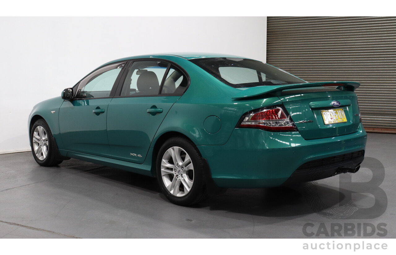 8/2012 Ford Falcon XR6 (lpi) FG UPGRADE 4d Sedan Green 4.0L