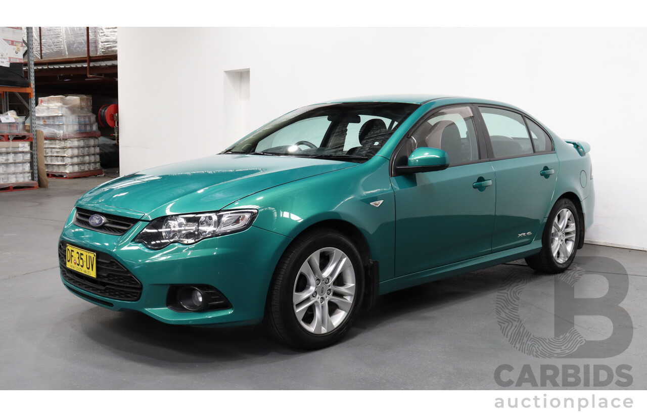 8/2012 Ford Falcon XR6 (lpi) FG UPGRADE 4d Sedan Green 4.0L