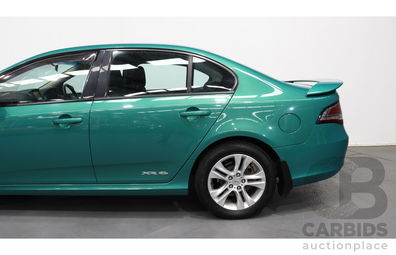 8/2012 Ford Falcon XR6 (lpi) FG UPGRADE 4d Sedan Green 4.0L