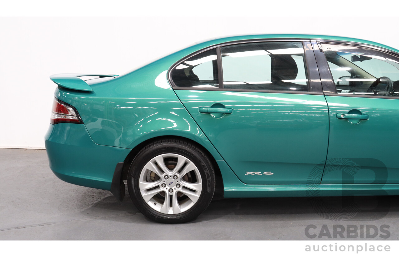 8/2012 Ford Falcon XR6 (lpi) FG UPGRADE 4d Sedan Green 4.0L