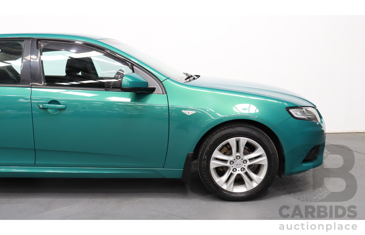 8/2012 Ford Falcon XR6 (lpi) FG UPGRADE 4d Sedan Green 4.0L