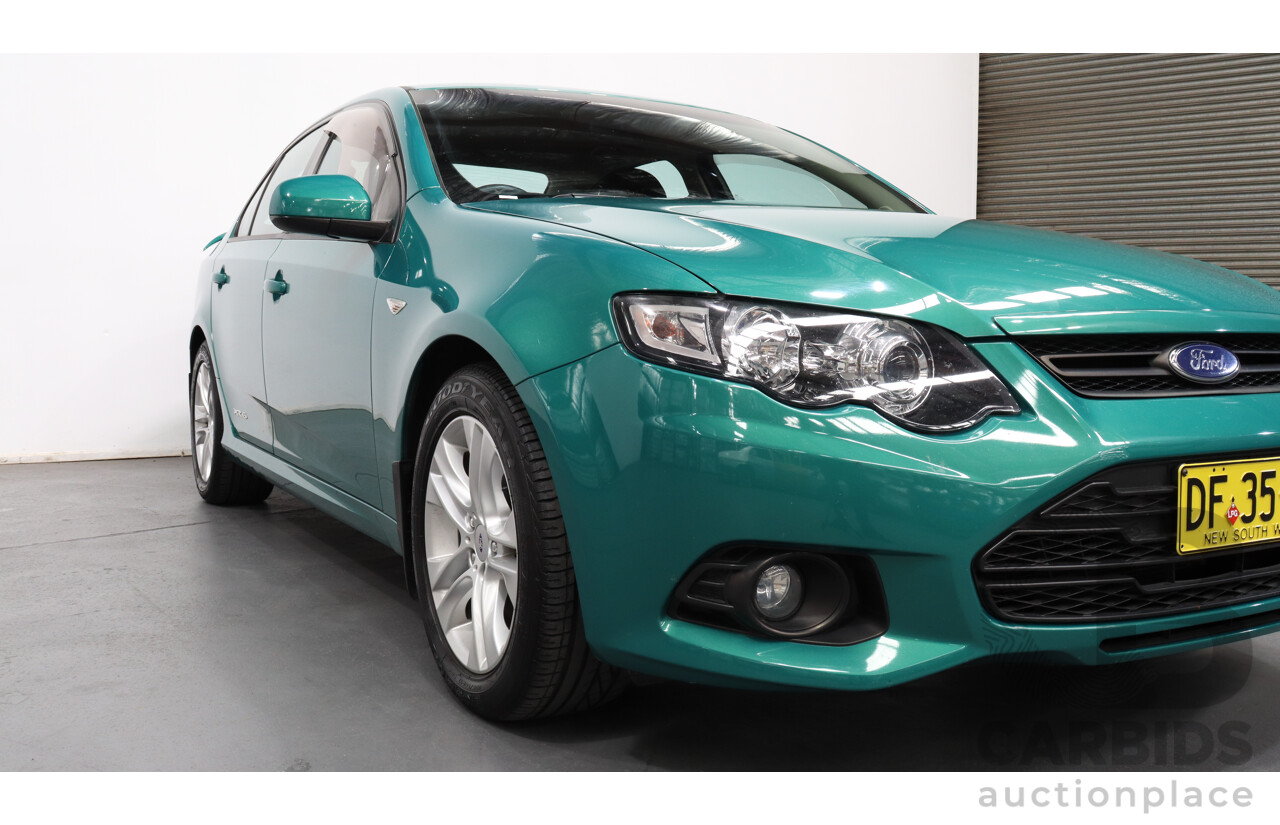 8/2012 Ford Falcon XR6 (lpi) FG UPGRADE 4d Sedan Green 4.0L