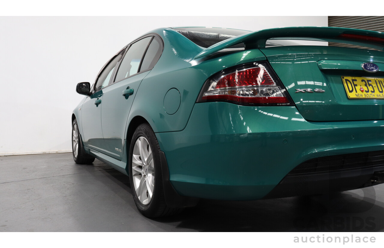 8/2012 Ford Falcon XR6 (lpi) FG UPGRADE 4d Sedan Green 4.0L