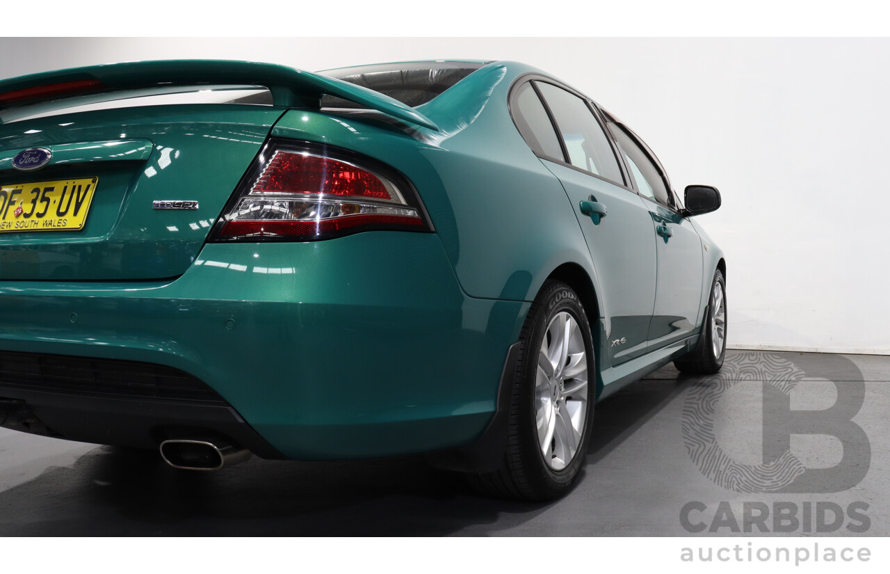 8/2012 Ford Falcon XR6 (lpi) FG UPGRADE 4d Sedan Green 4.0L