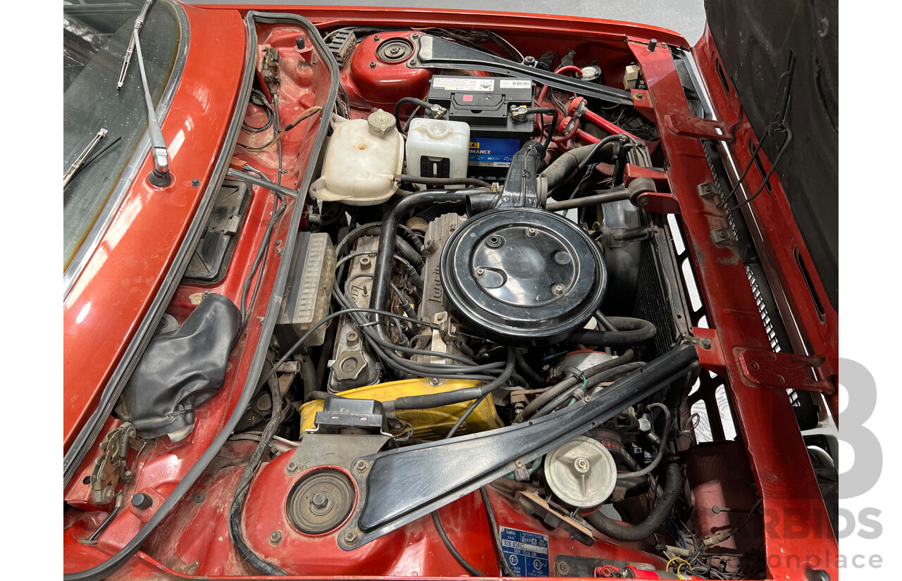 1/1977 Lancia Spider 2000  2d Coupe Red 2.0L