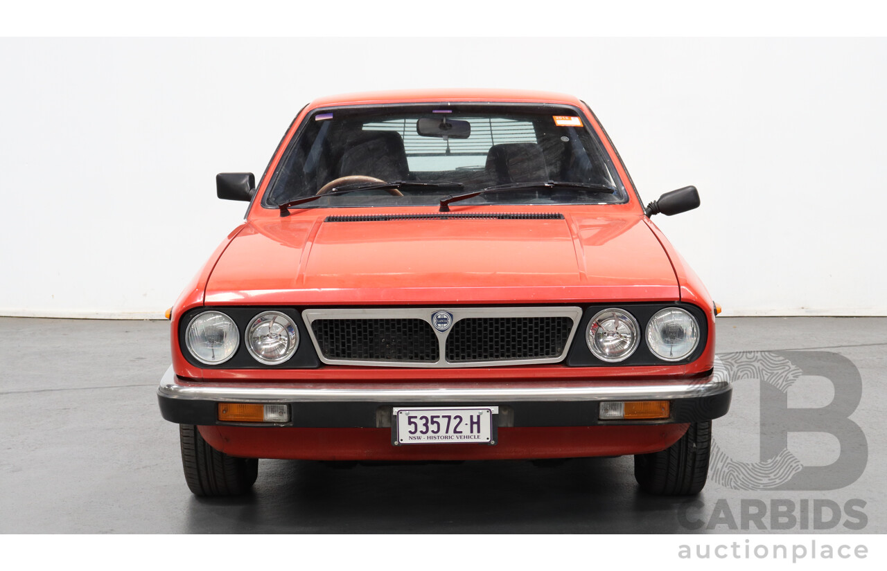 3/1984 Lancia Beta HPE Executive 2d Coupe Red 2.0L