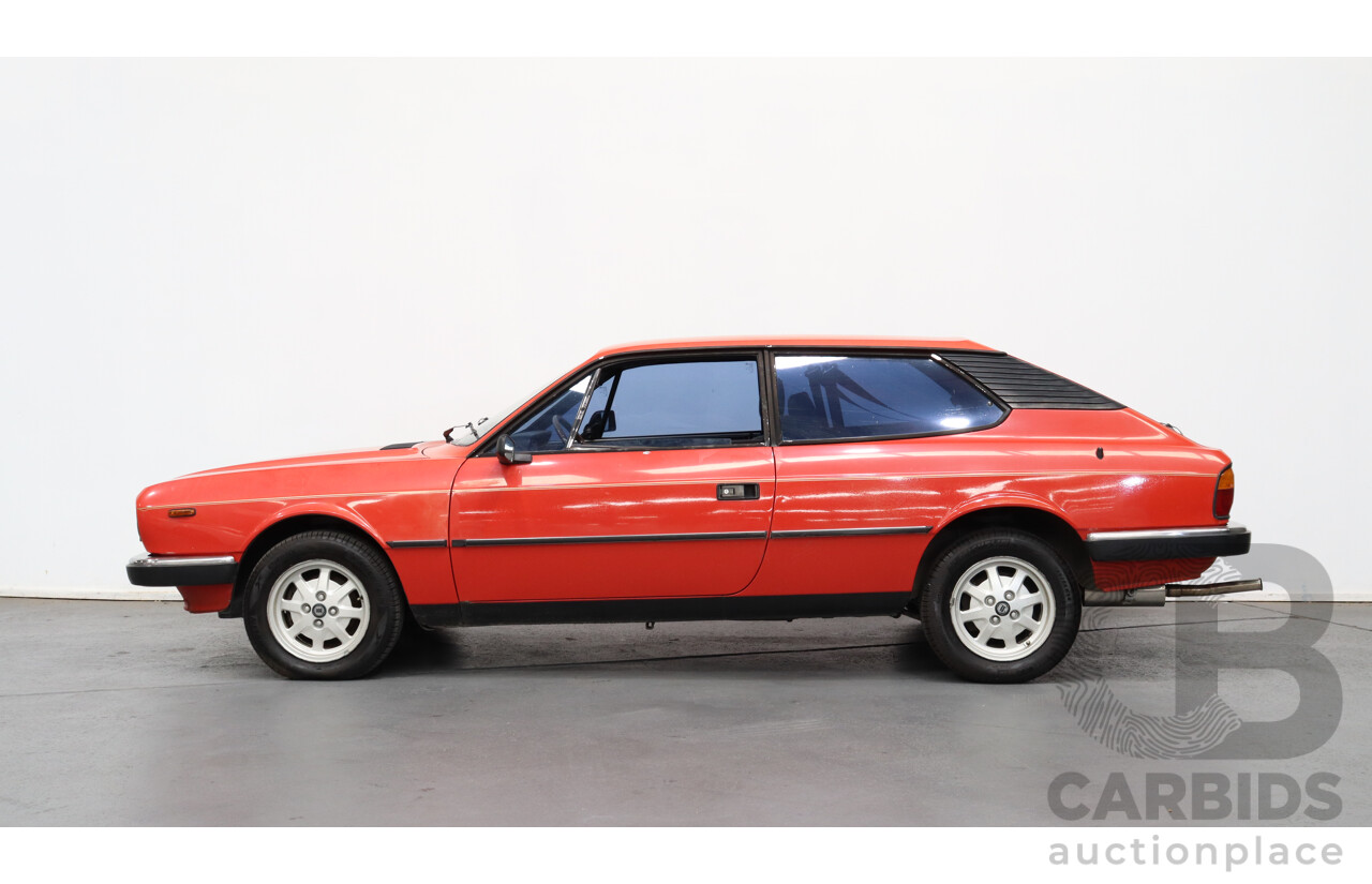 3/1984 Lancia Beta HPE Executive 2d Coupe Red 2.0L