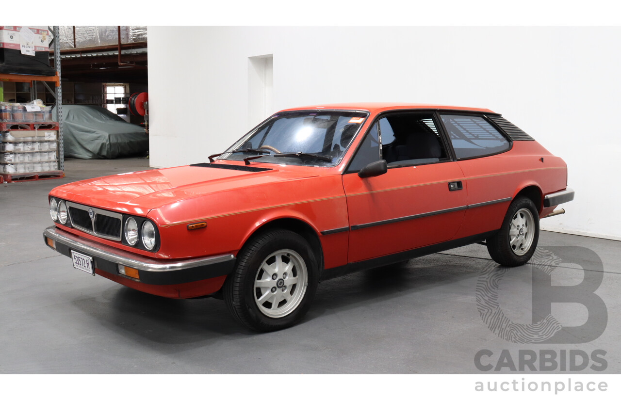 3/1984 Lancia Beta HPE Executive 2d Coupe Red 2.0L