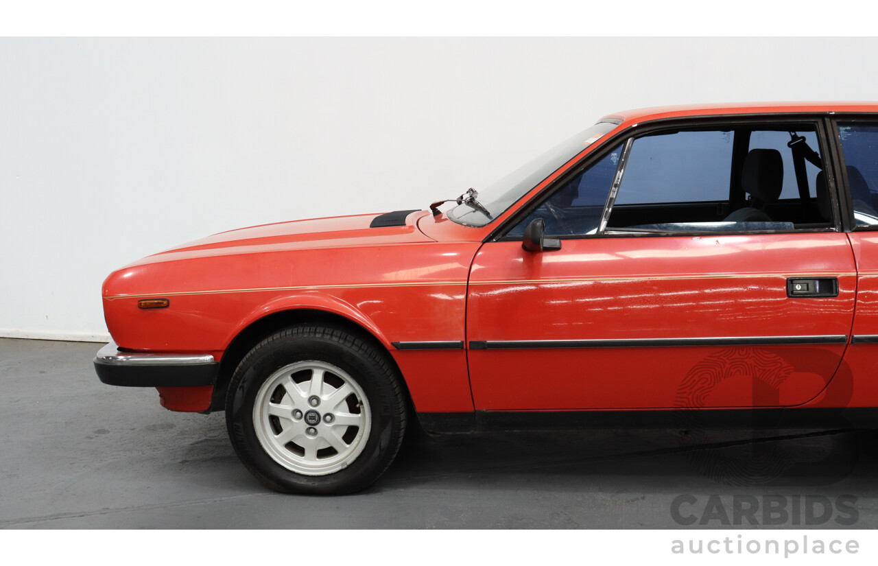 3/1984 Lancia Beta HPE Executive 2d Coupe Red 2.0L