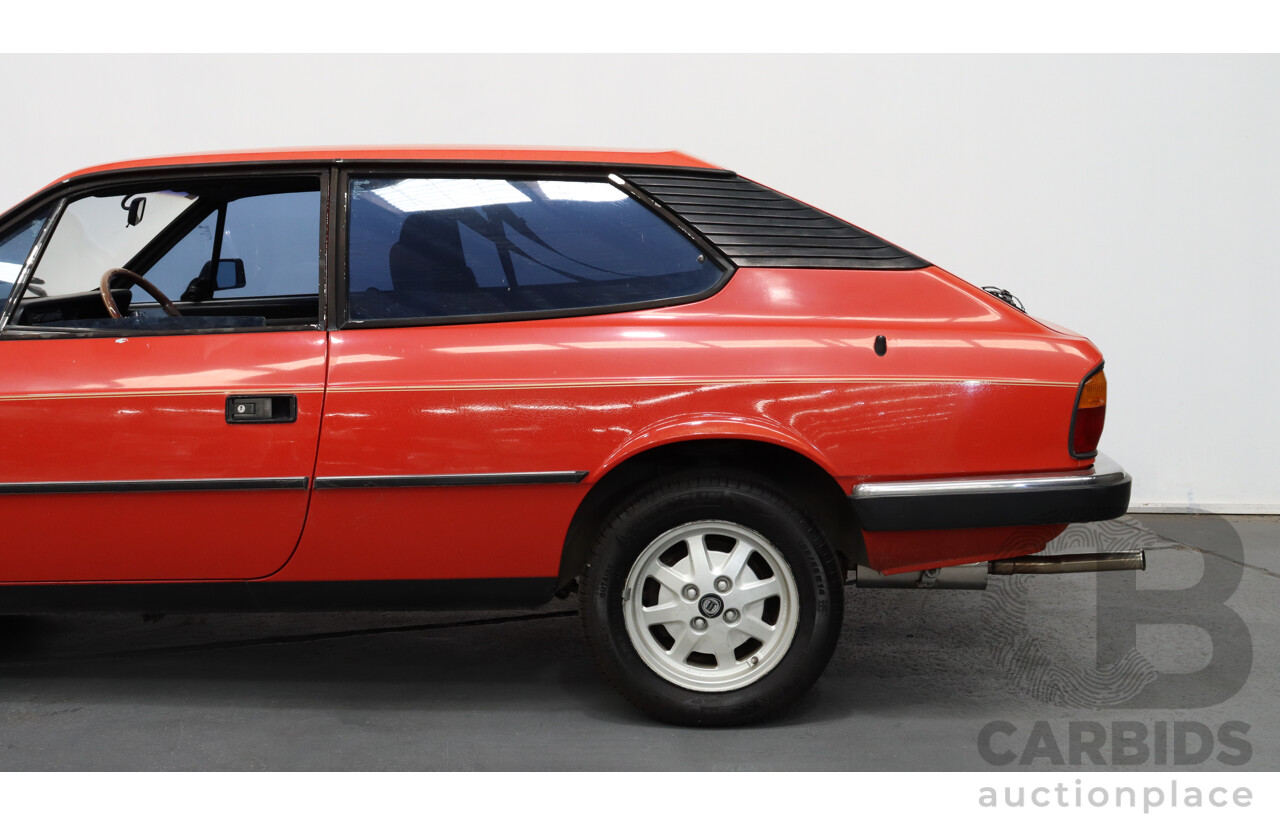 3/1984 Lancia Beta HPE Executive 2d Coupe Red 2.0L