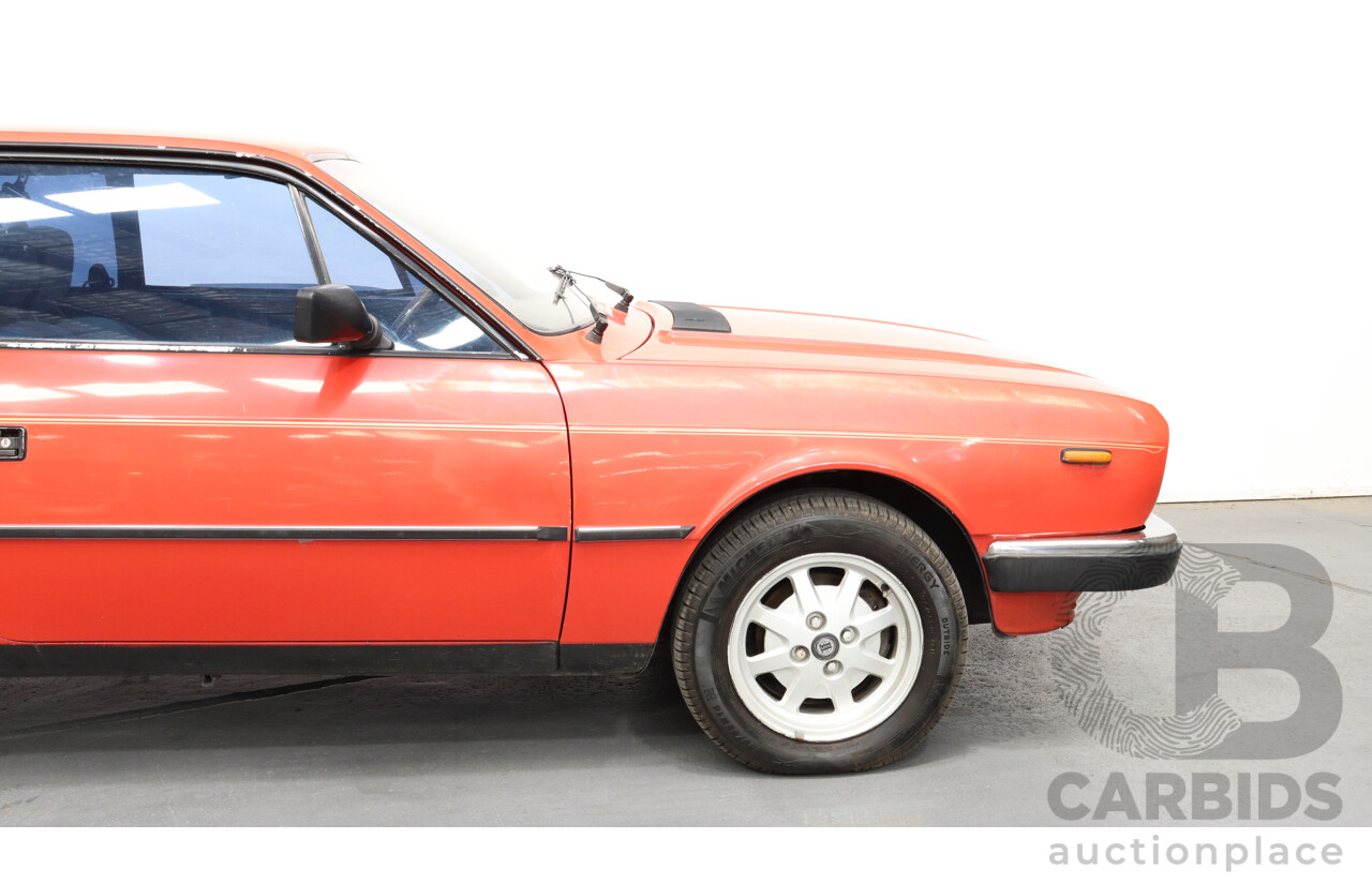 3/1984 Lancia Beta HPE Executive 2d Coupe Red 2.0L