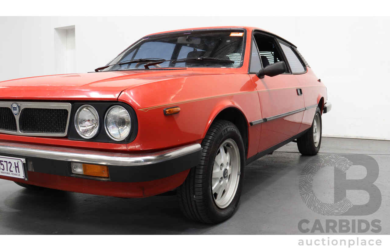 3/1984 Lancia Beta HPE Executive 2d Coupe Red 2.0L