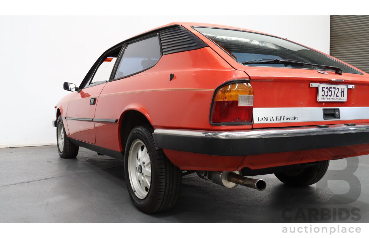 3/1984 Lancia Beta HPE Executive 2d Coupe Red 2.0L