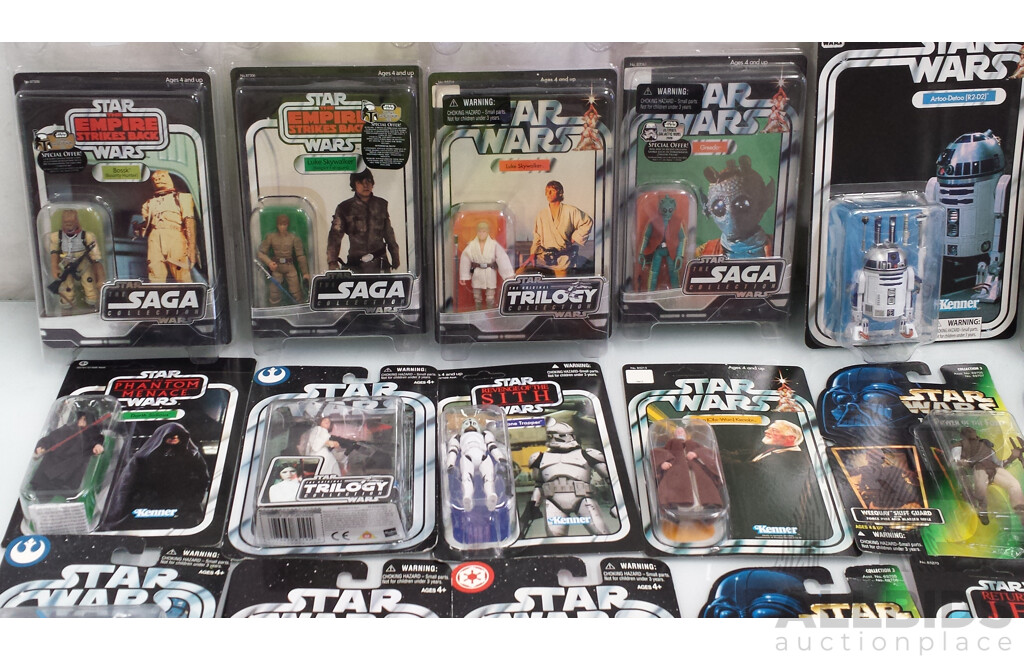 27 x Star Wars Figures in Original Packaging