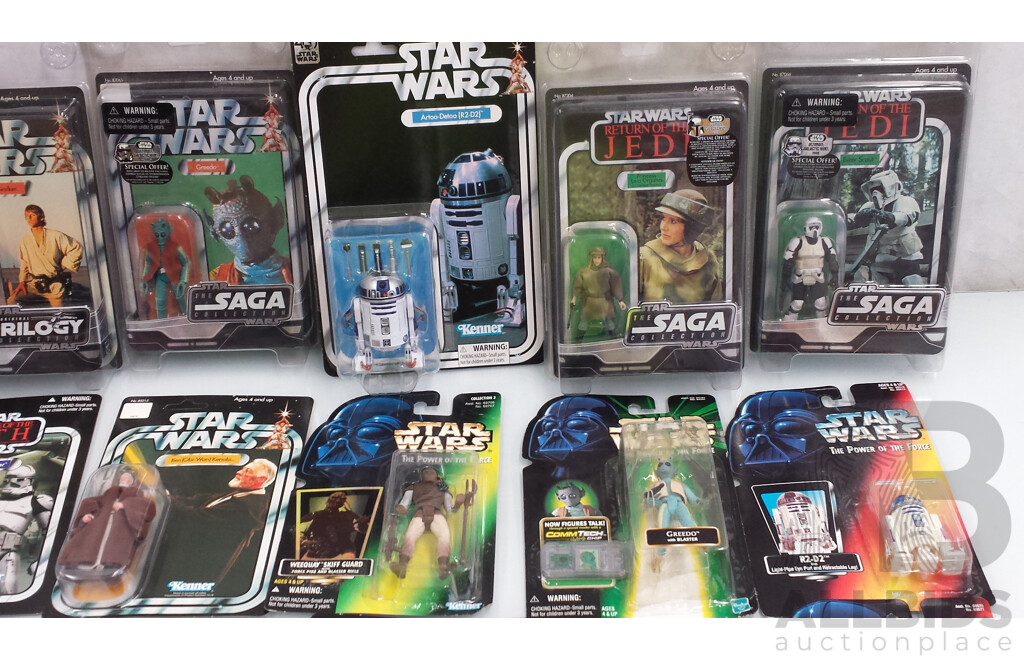 27 x Star Wars Figures in Original Packaging