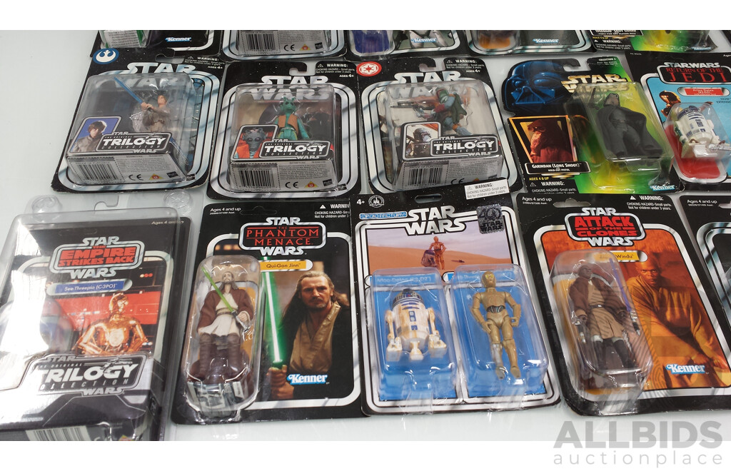 27 x Star Wars Figures in Original Packaging