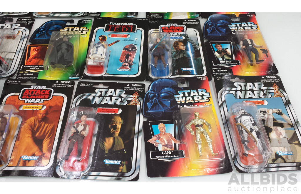 27 x Star Wars Figures in Original Packaging