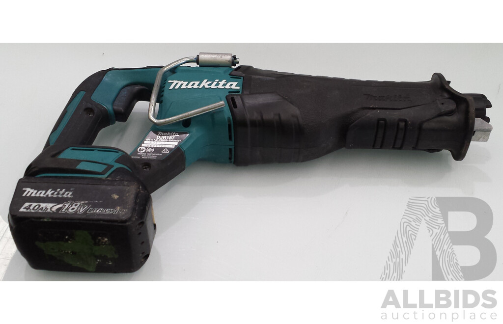 Makita 18 Volt Lithium-Ion Cordless Reciprocating Saw